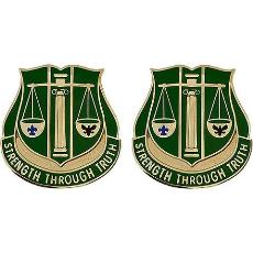 11th Military Police Battalion Unit Crest (Strength Through Truth)